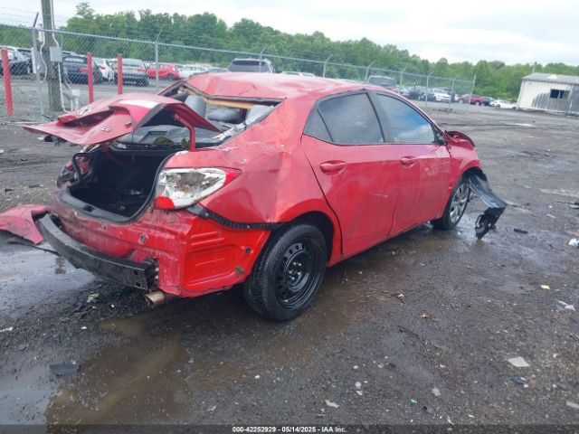 2T1BURHE0GC711103 Toyota COROLLA LE