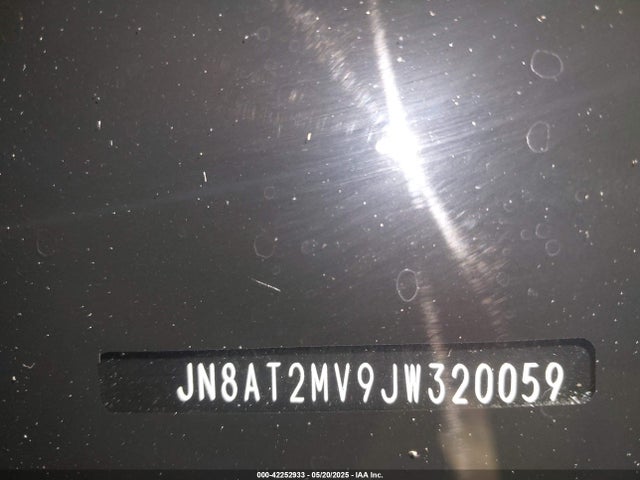 JN8AT2MV9JW320059 Nissan Rogue Sl