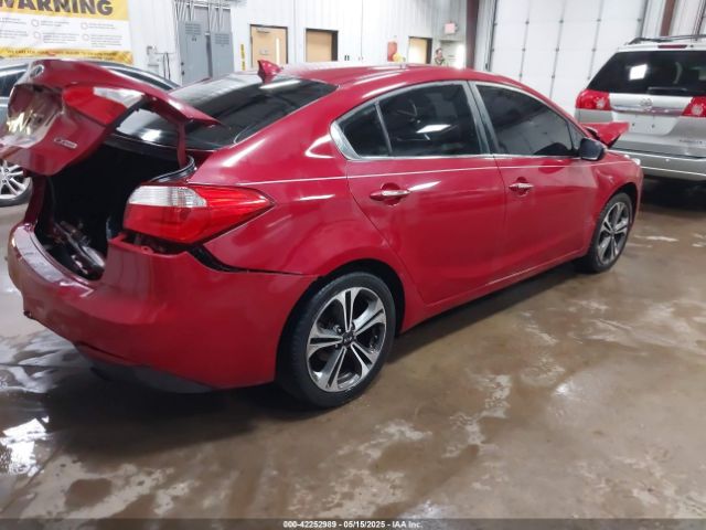 KNAFX4A81E5113853 KIA FORTE EX