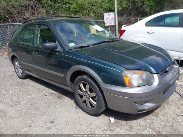 2005 SUBARU IMPREZA OUTBACK SPORT JF1GG68525H818972