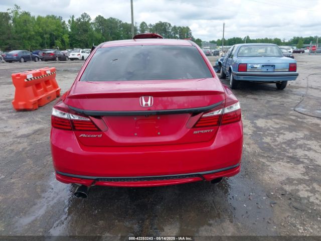 1HGCR2F59GA225640 Honda Accord Sport