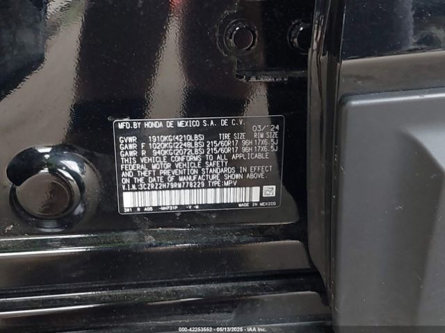 2024 HONDA HR-V 3CZRZ2H79RM778229 Photo 8