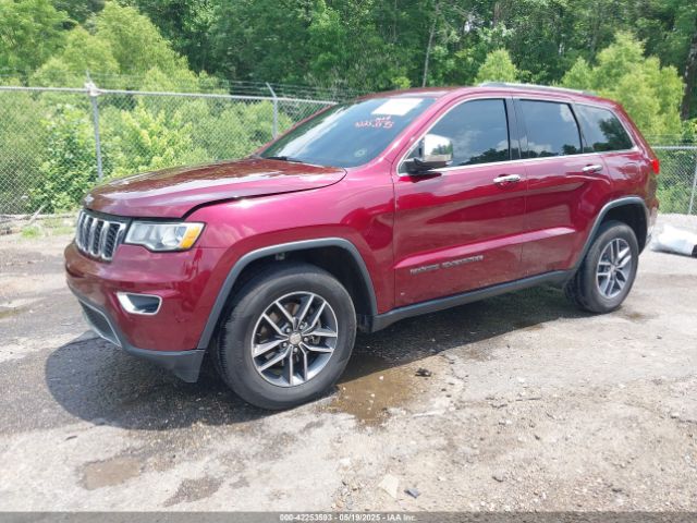 1C4RJEBGXHC752018 Jeep Grand Cherokee Limited 4x2