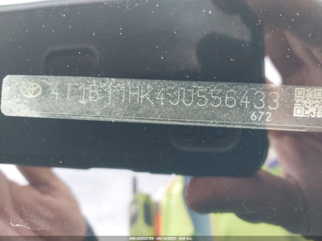 4T1B11HK4JU556433 Toyota CAMRY LE