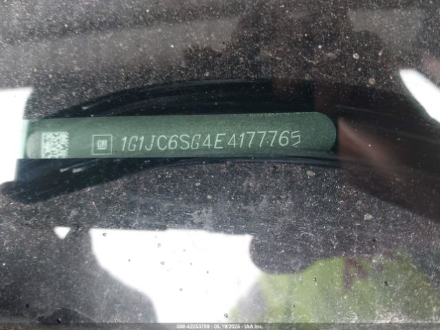 1G1JC6SG4E4177765 Chevrolet Sonic Lt Auto