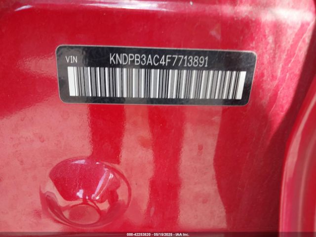 KNDPB3AC4F7713891 KIA Sportage Lx
