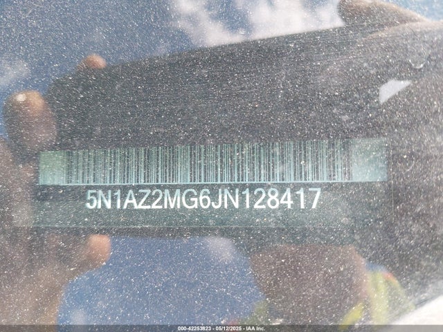 5N1AZ2MG6JN128417 Nissan MURANO SL