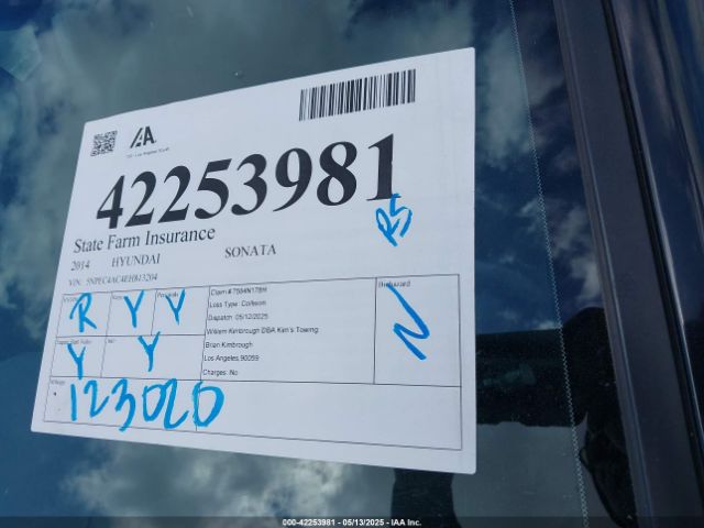 5NPEC4AC4EH813204 Hyundai Sonata Limited