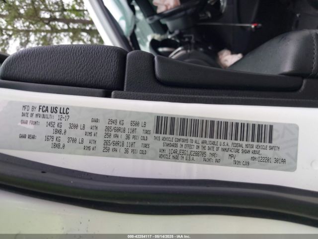 2018 JEEP GRAND CHEROKEE 1C4RJEBG1JC288705 Photo 8