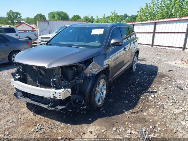 5TDYKRFH3ES022092 Toyota Highlander Limited Platinum V6
