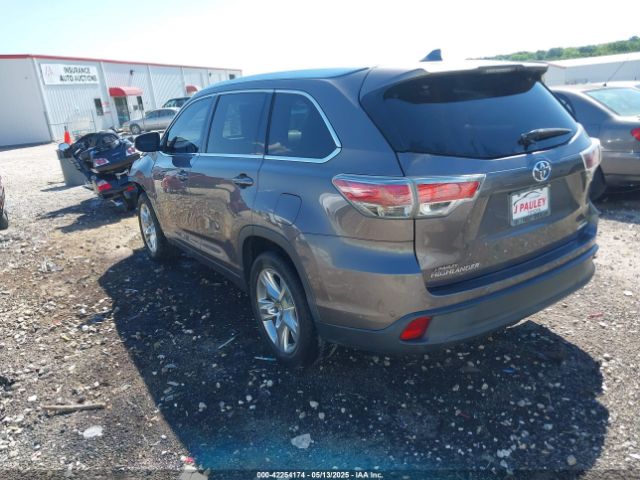 5TDYKRFH3ES022092 Toyota Highlander Limited Platinum V6