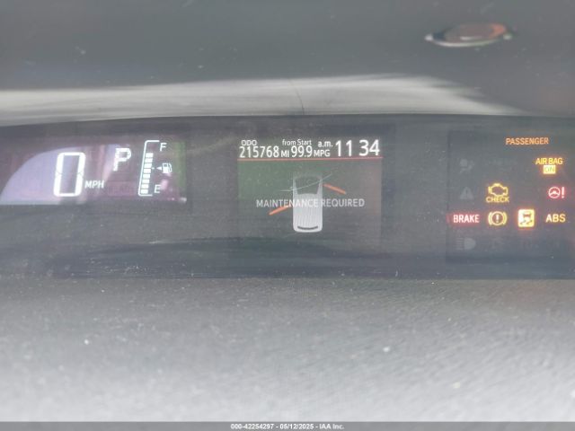 JTDKDTB3XE1065347 Toyota Prius C Three