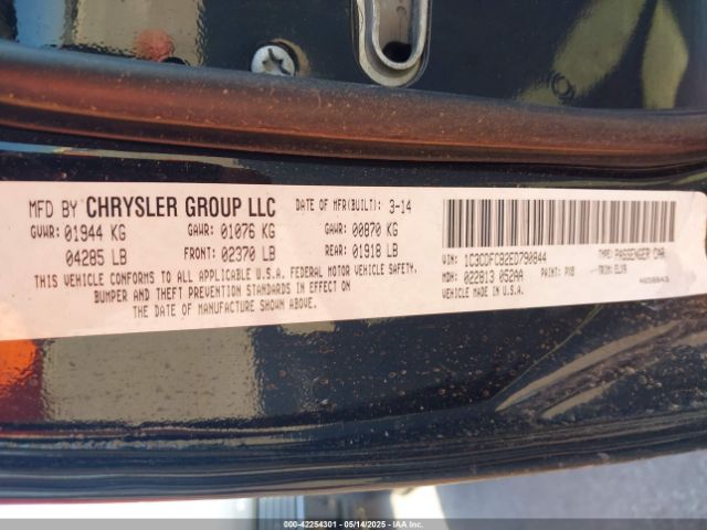 1C3CDFCB2ED790844 Dodge Dart Limited
