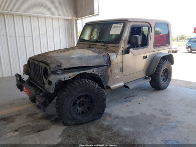 2003 JEEP WRANGLER 1J4FA59S63P336928 Photo 1