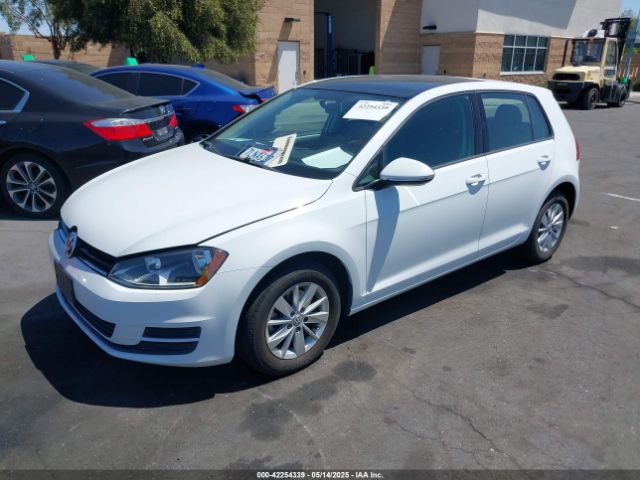 3VW217AU9FM040953 Volkswagen Golf Tsi S 4-door