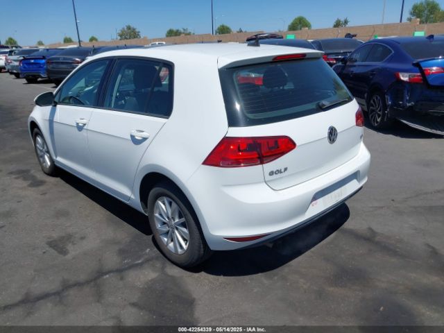 3VW217AU9FM040953 Volkswagen Golf Tsi S 4-door