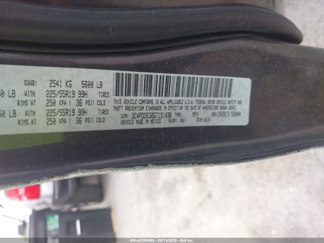3C4PDDEG8GT151438 Dodge Journey R/t