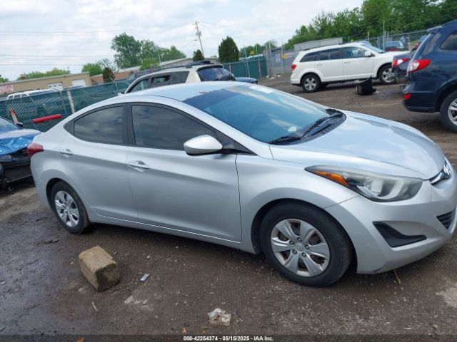 5NPDH4AE7GH725488 Hyundai ELANTRA SE