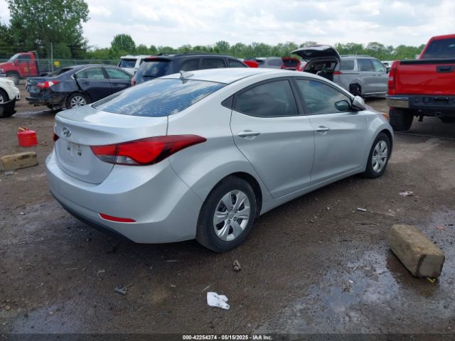 5NPDH4AE7GH725488 Hyundai ELANTRA SE