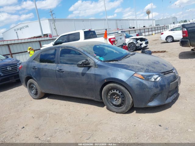 5YFBURHE4GP467374 Toyota COROLLA LE