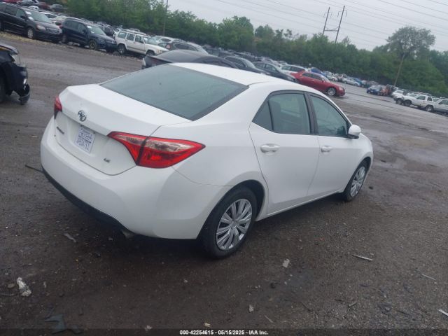 2T1BURHE8JC099157 Toyota COROLLA LE