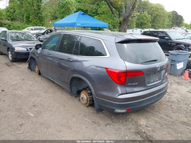 5FNYF6H58HB015458 Honda Pilot Ex-l
