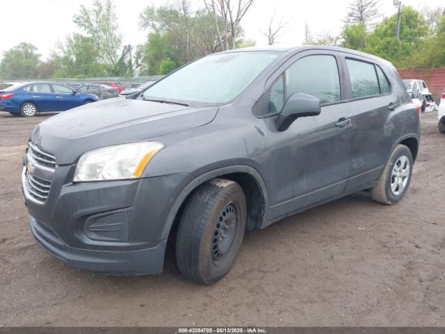 3GNCJKSB8GL276127 Chevrolet Trax 1ls