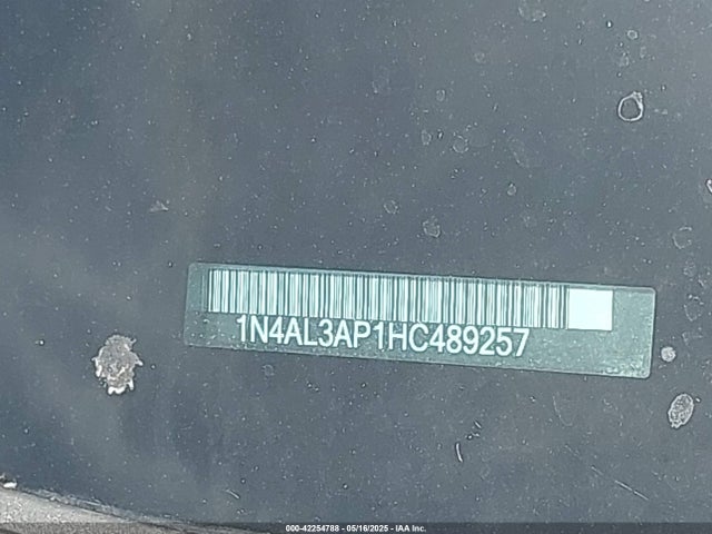 Nissan Altima 2017 1N4AL3AP1HC489257 Image 9