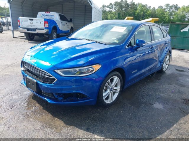 3FA6P0LU6JR227205 Ford Fusion Hybrid Se