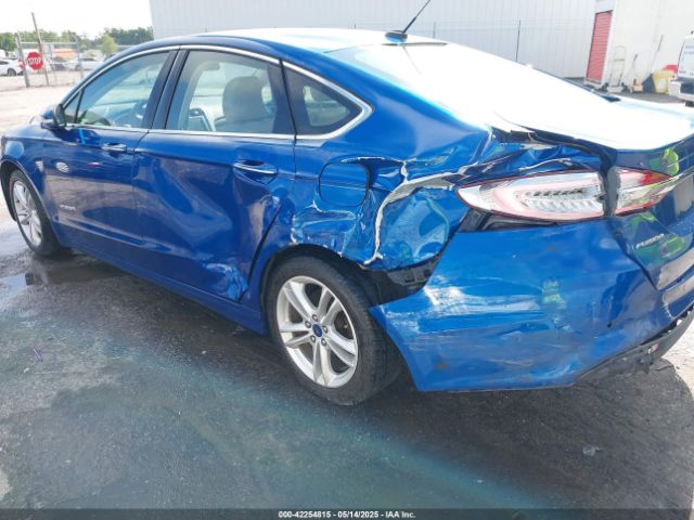 3FA6P0LU6JR227205 Ford Fusion Hybrid Se