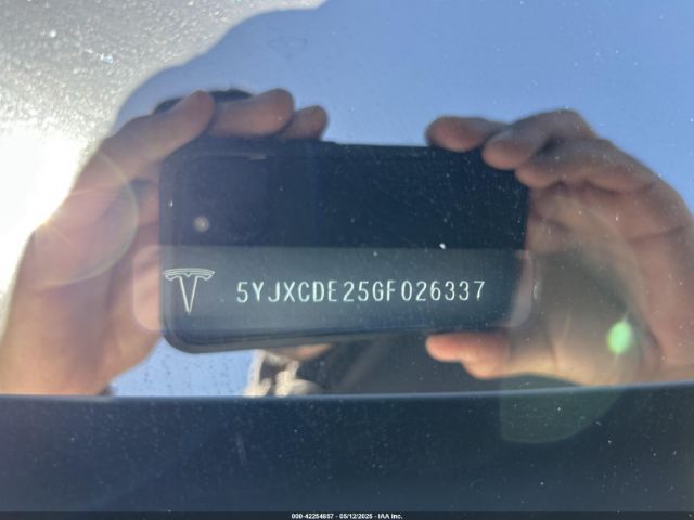 5YJXCDE25GF026337 Tesla Model X 60d/70d/75d/90d