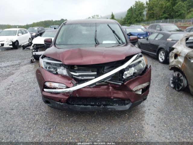 5FNYF6H56GB085958 Honda Pilot Ex-l