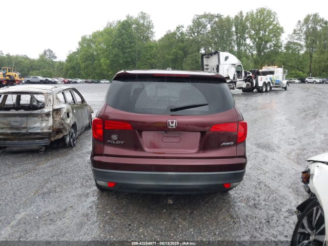 5FNYF6H56GB085958 Honda Pilot Ex-l