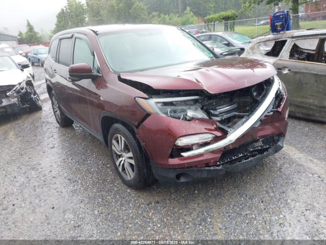 5FNYF6H56GB085958 Honda Pilot Ex-l