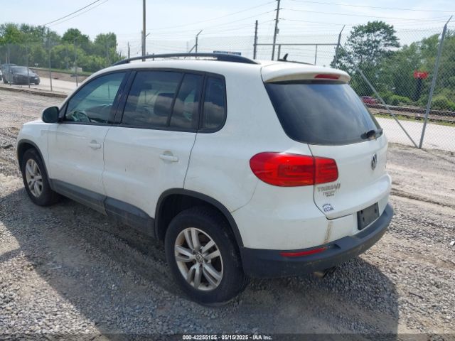 WVGBV7AX7GW588738 Volkswagen Tiguan R-line/s/se/sel