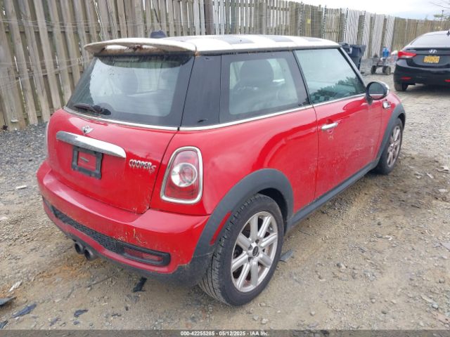 2012 MINI COOPER S WMWSV3C52CT385757 Photo 3