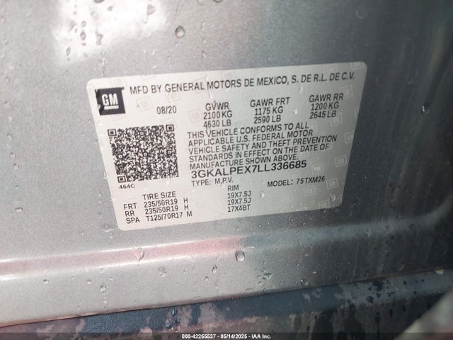 GMC ltg 2020 3GKALPEX7LL336685 Image 9