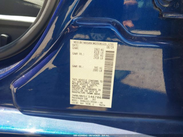 1N4BL4BV1LC146786 Nissan Altima