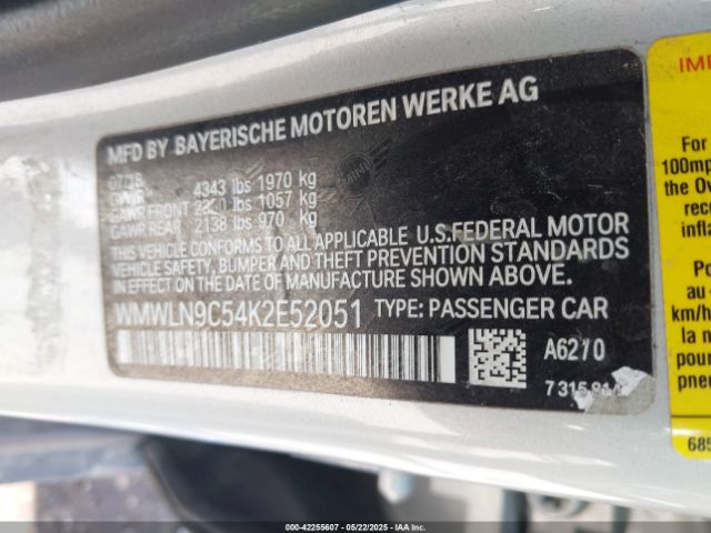 2019 MINI CLUBMAN WMWLN9C54K2E52051 Photo 8