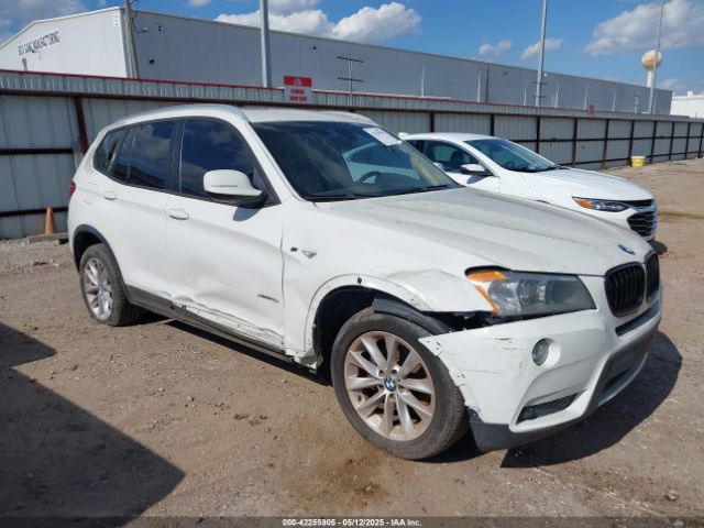 2013 BMW X3 5UXWX9C51D0D06312