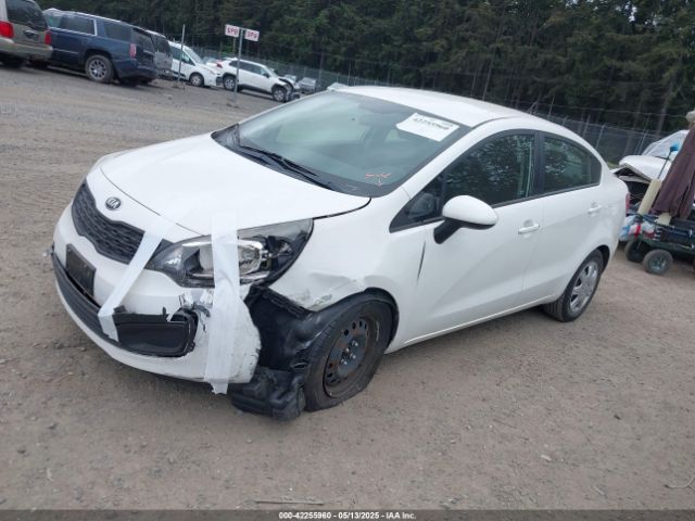 KNADM4A32F6427057 KIA RIO LX