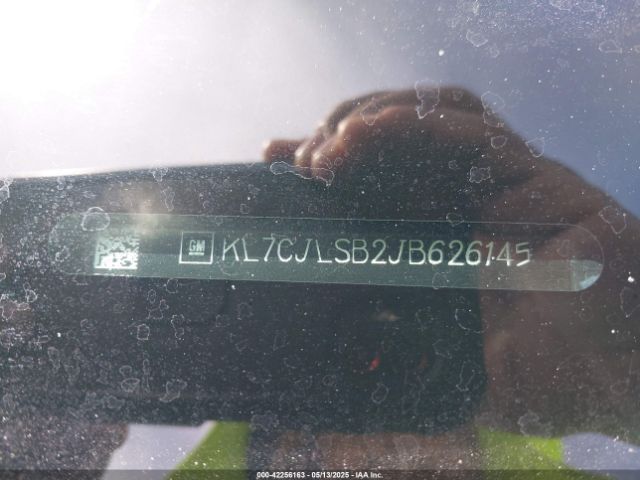 KL7CJLSB2JB626145 Chevrolet Trax Lt