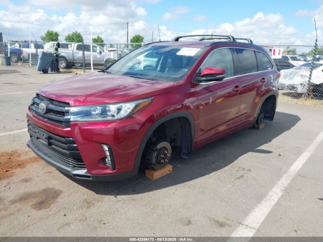 5TDJZRFH7HS478890 Toyota Highlander Se