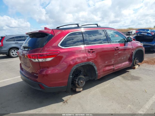 5TDJZRFH7HS478890 Toyota Highlander Se