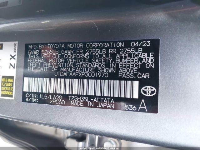 JTDAFAAFXP3001970 Toyota Crown Platinum