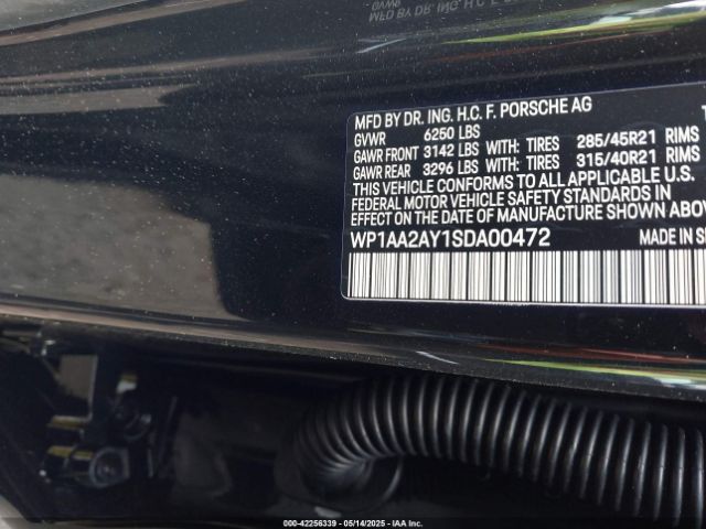 2025 PORSCHE CAYENNE WP1AA2AY1SDA00472 Photo 8