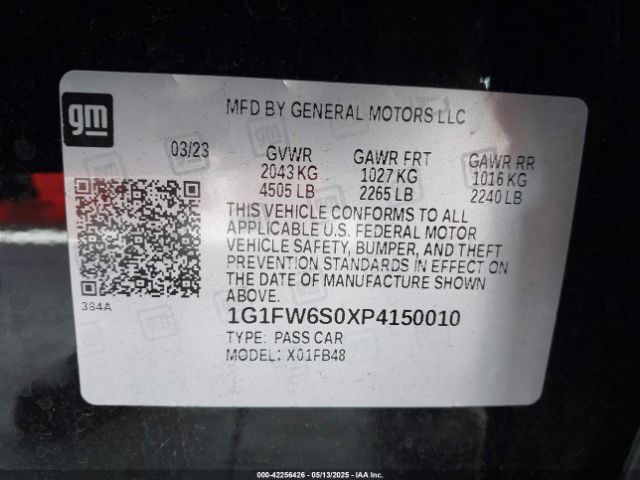 2023 CHEVROLET BOLT EV 1G1FW6S0XP4150010 Photo 8