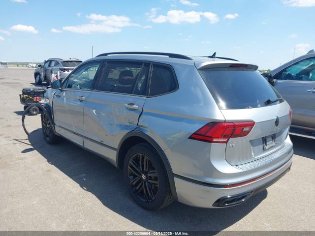 3VVCB7AX2NM003645 Volkswagen Tiguan 2.0t Se R-line Black