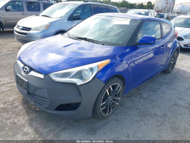 KMHTC6AD2EU194017 Hyundai Veloster Base W/black