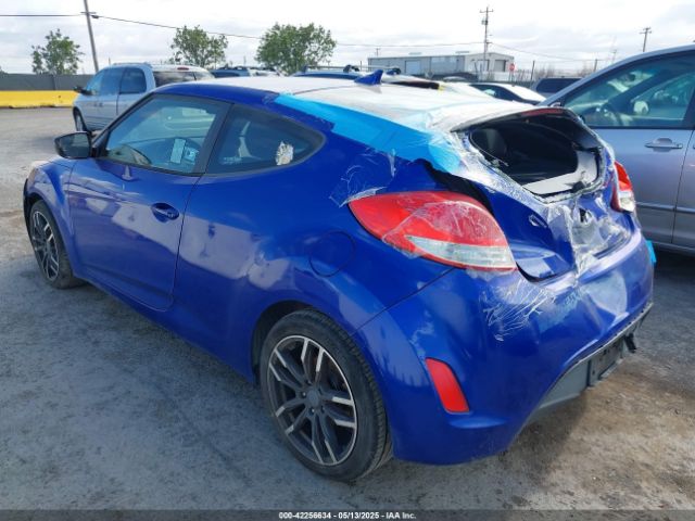 KMHTC6AD2EU194017 Hyundai Veloster Base W/black